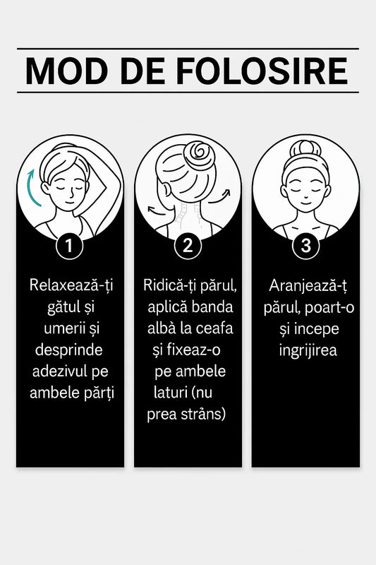 Plasturi Lifting pentru Gât – Efect Antirid și Fermitate Imediată