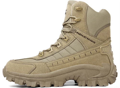 Bocanci Tactici Premium pentru Bărbați – Impermeabili, Ultra-Rezistenți
