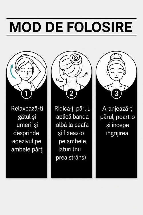 Plasturi Lifting pentru Gât – Efect Antirid și Fermitate Imediată