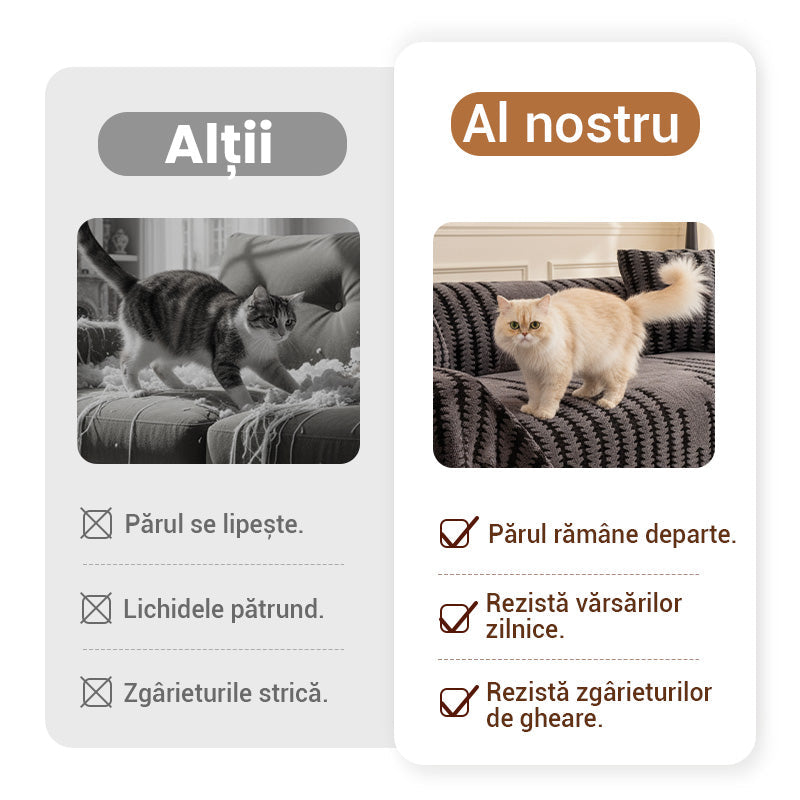 Husa de canapea moale, anti-alunecare